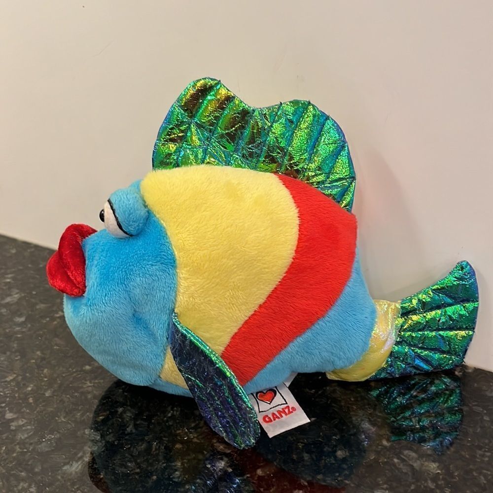 Ganz Webkinz Pucker Fish Plush No Code - Picture 2 of 6